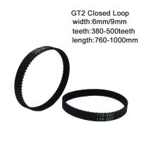 Closed Loop gt2 Timing Belt Width 6/9mm Length 760/784/800/810/840/852/860/900/930/976/1000mm 3D Printer Toothed Conveyor Belt