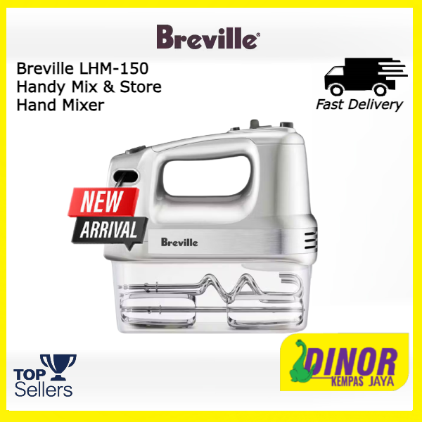 Breville LHM150 Handy Mix & Store Hand Mixer LHM150 Lazada