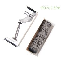 Flexible Foot Dead Skin Sandpaper Smart Wheel Pedicure File Grinding Disc Tool Replaceable Nozzles Sawing Sholts Cuticle Callus Power Sanders