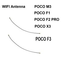 สัญญาณ Wi-Fi Wifi เสาอากาศริบบิ้นเสาอากาศ Flex Cable Wire อะไหล่ซ่อมสําหรับ Xiaomi Poco X3 X4 F1 M3 F2 Pro F3 NFC M3 PRO 4G 5G