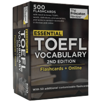 Essential TOEFL Vocabulary 2nd Edition: Flashcards+Online English Word Card Book