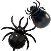 1pc Balloons Spiders Foil Happy Horror Birthday Supplies