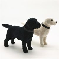 Handicraft Collection Simulated Animal Labrador Dog Model New Figurines Miniatures Dog Models Decoration Crafts