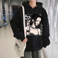 Japanese Anime Nana Osaki Print Clothing for Men Hoodies  Hip Hop Long Sleeves Cozy Hoodie Cosplay Fashion Sweatshirt Size XS-4XL