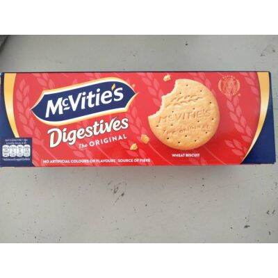 🍀For you🍀 Mcvities Digestives Original Biscuit  บิสกิตข้าวสาลี  400g