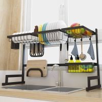 [⚡ส่งฟรี] Dish Racks ชั้นวางจาน ที่วางจาน ที่เก็บจาน ที่คว่ำจาน ชั้นคว่ำจาน ซิงค์ล้างจานชั้นวางจาน ชาม คว่ำแก้ว ชั้นคร่อมอ่างล้างจาน