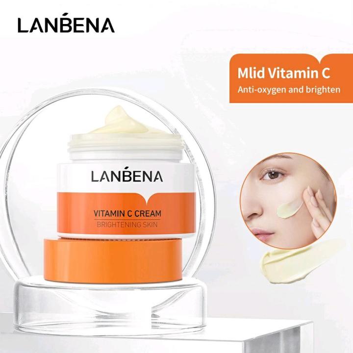 lanbena-ครีมวิตามินซีเข้มข้น-ปรับผิวกระจ่างใส-ปรับปรุงผิวหมองคล้ำ-ฝ้า-กละ-จุดด่างดำ-50-ml