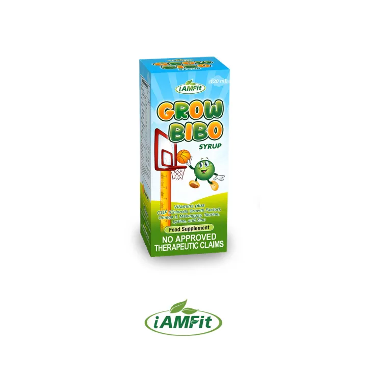 iAMFit Grow Bibo Syrup Vitamins - 1 Box Immune Booster | Lazada PH