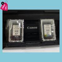 ตลับหมึกเปล่าอิงค์เจ็ท Canon PG-47 / CL-57 ใช้หมดแล้ว เหมาะสำหรับนำไปเติมหมึก #หมึกเครื่องปริ้น hp #หมึกปริ้น   #หมึกสี   #หมึกปริ้นเตอร์  #ตลับหมึก