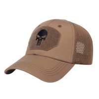 ∈ Outdoor Camping Skull Hat Camouflage Tactical Combat Breathable Hiking Travel Cycling Baseball Caps for Men Women UV Protection