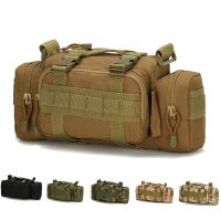 Outdoor Military Tactical Backpack Waist Pack Waist Bag Mochilas Army Molle Hunting Camping Hiking Pouch 3P Chest Shoulder Bags Running Belt