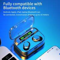 TG01 TWS Wireless Earphones Bluetooth-compatible 5.1 Stereo HIFI Headphones Digital Display In-Ear Earbuds Headset Waterproof