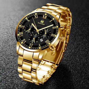 Golden Case Milan Mesh Watch: Stylish Womens Quartz Timepiece With  Fashionable Calendar, Ideal Gift For Women From Szzas, $101.56 | DHgate.Com
