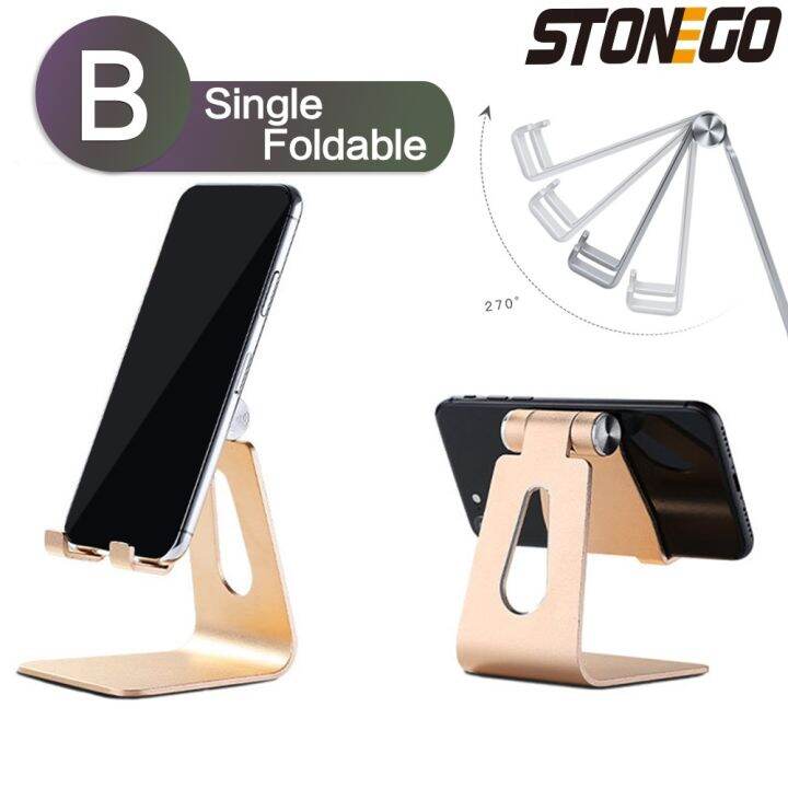 cold-noodles-stonego-ที่วางโทรศัพท์ยืนสำหรับ-iphone-11-xiaomi-mi-9ที่วางโทรศัพท์โลหะพับโทรศัพท์มือถือยืนโต๊ะสำหรับ-iphone-7-8-x-xs