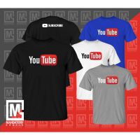 เสื้อยืดแขนสั้น Youtube - Unisex / Youtube XS-5XL