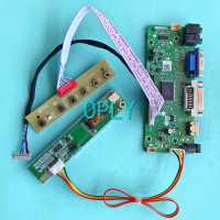 For LQ133K1LA04 LT133DEVJK00 Laptop Monitor Controller Board 13.3" LVDS 20 Pin 1-CCFL HDMI-Compatible VGA DVI DIY Kit 1280*800 Cables