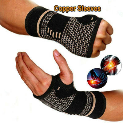 Fit Carpal Splint Copper Tunnel Strap Support Wrist Brace