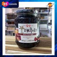 ?ส่งฟรี? kkot shaem honey jujube tea 580g ชาพุทราผสมน้ำผึ้งเกาหลี original 꿀대추차 มีเก็บปลายทาง