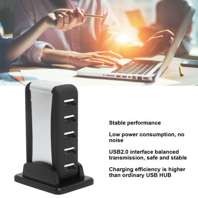 ฮับขยายพอร์ต7 USB ความเร็วสูงพร้อมตัวยึดสำหรับคอมพิวเตอร์สำหรับเดสก์ท็อป