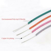 1Meter UL1007 18AWG 22AWG 24AWG 26AWG Electronic Wires Environmental Protection Wires Black Red Yellow Blue Wires Leads Adapters