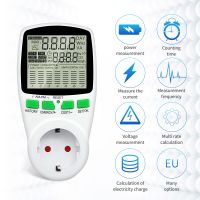 Electricity Fee Calculation Plug Electric Wattmeter Monitoring Socket Electrical Outlet Tester
