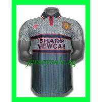 Shot Goods 94 95/96 Retro Jerseys 1994 1995-1996 Man U Third Soccer Jersey Shirt Size S-XXL