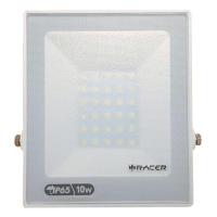 สปอตไลท์ภายนอก LED RACER FLOODLIGHT VERTICAL 10 วัตต์ สีขาว เหลี่ยมLED FLOODLIGHT RACER VERTICAL FLOODLIGHT 10W DAYLIGHT WHITE SQUARE **ขายดีที่สุด**