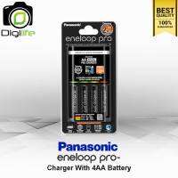 Panasonic Charger Eneloop Pro ** ของแท้ 100% ** (Charger With 4*AA battery 2500 Mah)