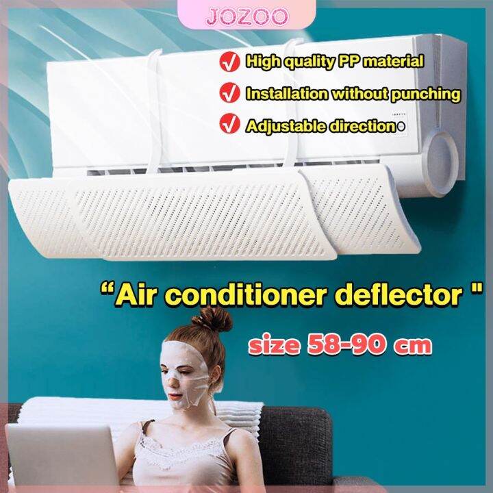 Jozoo Adjustable Air Conditioner Cover Air Conditioning Baffle