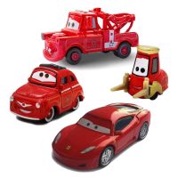 ของเล่นวันคริสต์มาสสำหรับเด็ก1:55รถยนต์ดิสนีย์พิกซาร์ Lightning Mcqueen Sally Mater Luigi Guigi โลหะอัลลอยด์ของขวัญสำหรับเด็ก