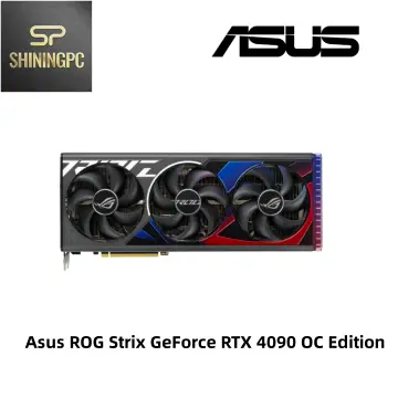  ASUS ROG Strix GeForce RTX® 4090 OC Edition Gaming Graphics  Card (PCIe 4.0, 24GB GDDR6X, HDMI 2.1a, DisplayPort 1.4a) : Electronics