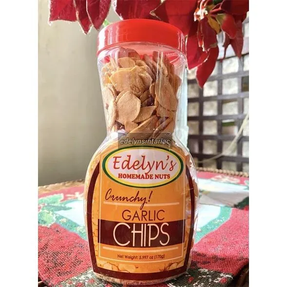 GARLIC CHIPS Edelyn’s Garlic Chips 170g Lazada PH