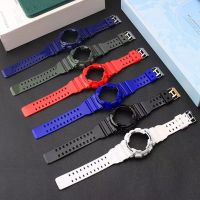 สายนาฬิกาข้อมือเรซิ่น สีดํา แบบเปลี่ยน สําหรับ Casio Watch GSHOCK Series Watch Frame GA110/GA100/GD120/GA140/GLS-GAX100