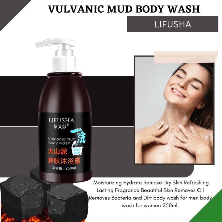 ORIGINAL 250ML Deep Sea Mud Body WashDeep Sea Mud Body Wash Korean