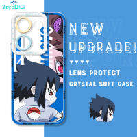 เคสโทรศัพท์ ZeroQiQi สำหรับ Tecno Camon 20 Pro ของแท้กันกระแทกลายการ์ตูนเคสโทรศัพท์นารูโตะอูชิฮะอิตาชิเคสโทรศัพท์คริสตัลปลอกอ่อนกล้องคลุมทั้งหมดเคสมือถือใส