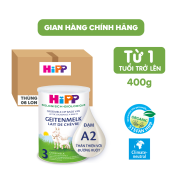 Thùng 6 lon sữa dê HiPP 3 Organic 400g - Nhập khẩu Đức
