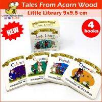 (In Stock)  พร้อมส่ง *ลิขสิทธิ์แท้* หนังสือบอร์ดบุ๊คเล่มเล็ก Tales From Acorn Wood Little Library Board book หนังสือเด็กภาษาอังกฤษ ชุด 4 เล่ม