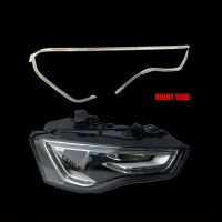 1Pair for Audi A5 2012-2016 Car DRL Headlight Light Guide Plate Daytime Running Light Tube Car Daytime Running Light Bar Replacement Accessories