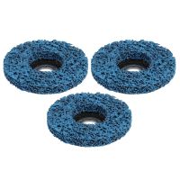 3Pcs 115mm 4.5Inch Poly Strip Wheel Discs Paint Rust Remover Abrasive Angle Grinder