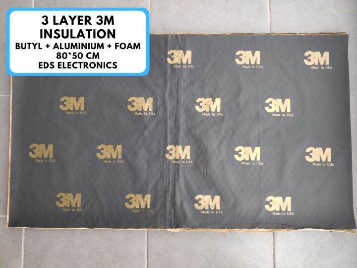 CAR SOUND INSULATION 3M 3 LAYER Lazada