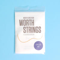 Worth CF-LG Clear Ukulele Strings - Double Pack สายอูคูเลเล่ ยี่ห้อเวิร์ท ซีเอฟ-เอลจี สีใส