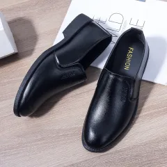 Formal Leather Shoes - LV Modern Black Square For Men - Shozly: Steps  Forward