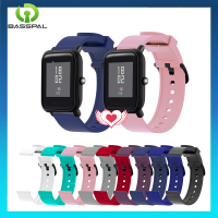 สายซิลิโคน20มม. สำหรับสายนาฬิกา Huami Amazfit Bip U Pro สำหรับ Amazfit Bip S/gts 3 2 2e/GTS2อะไหล่ขนาดเล็กสายรัดข้อมือซิลิโคนแนวสปอร์ต