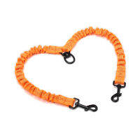 Double Dog Leash Coupler สะท้อนแสง Strong Dual Shock Absorbing Leash Lead No Tangle สำหรับสุนัขขนาดกลางขนาดเล็ก