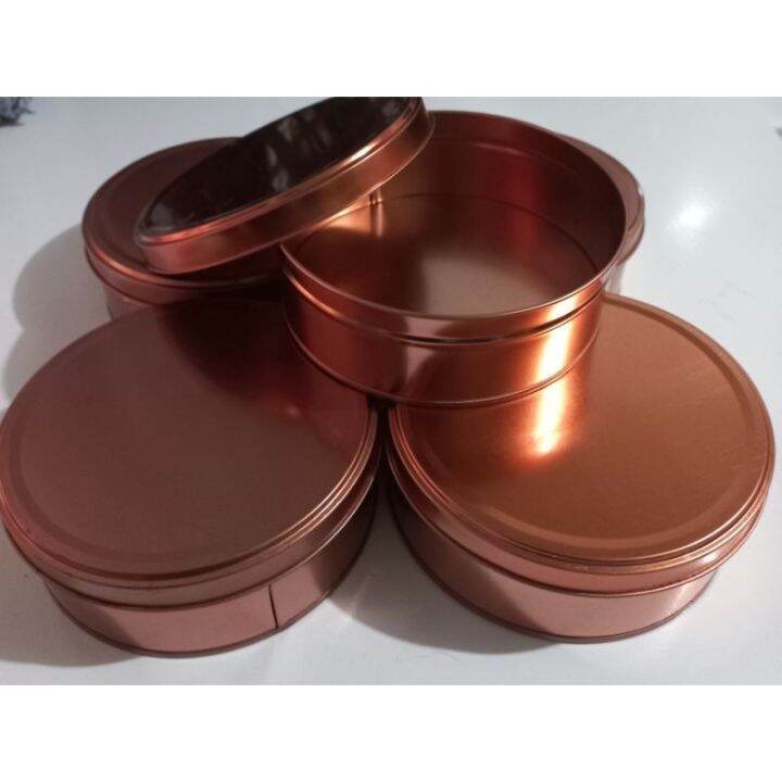 Tin can Rose gold 6x2 100 Good Quality and Low Price (5 pcs P210 maximum order 50 pcs per order