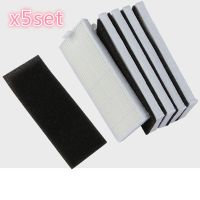 5pcs Robot vacuum cleaner HEPA filters for iBoto x410 easy home robotic Vacuum Cleaner Parts Accessery filter replacement