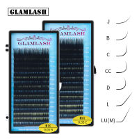 GLAMLASH Mix 7 ~ 15มม. ทำด้วยมือ Pbt เกาหลี J/b/c/d/l/lu (M) ขนตาปลอมธรรมชาติขนตาปลอม