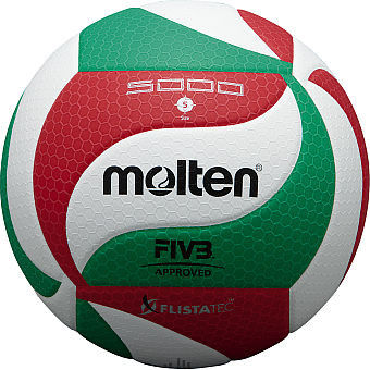 Competition MOLTEN V5M5000 Volleyball No. 5 for Indoor and Outdoor Free Net Needle