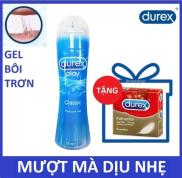 Combo 1 chai Gel bôi trơn Durex Play Classic 50ml