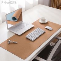 Large Mouse Pad Cover Office Bedroom Big PC Computer Mousepad Desktop Keyboard Mat Cushion Non-Slip Waterproof PU Cork